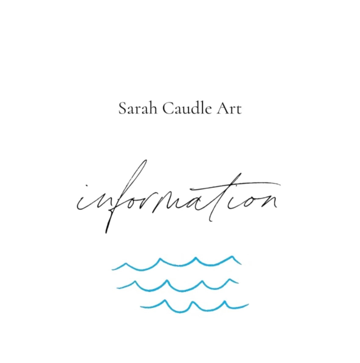 INFO – Sarah Caudle Art Japan