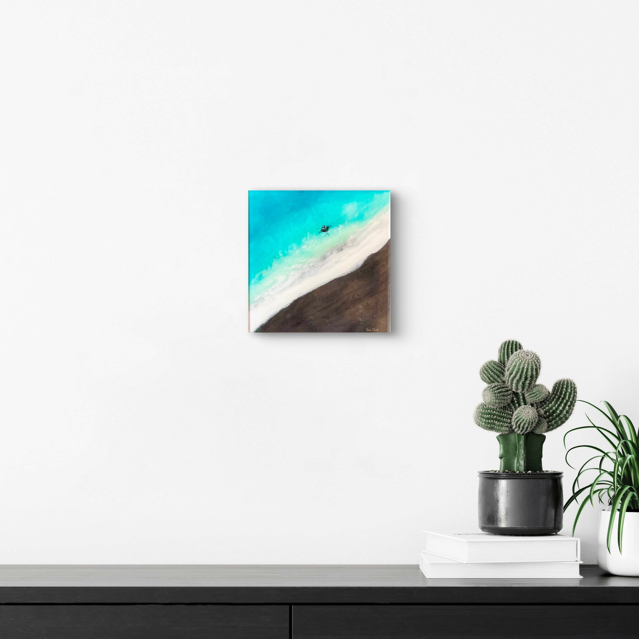 原画　サラカードル　36インチ Open Edition Resin Arts on Wood – Sarah Caudle Art Japan