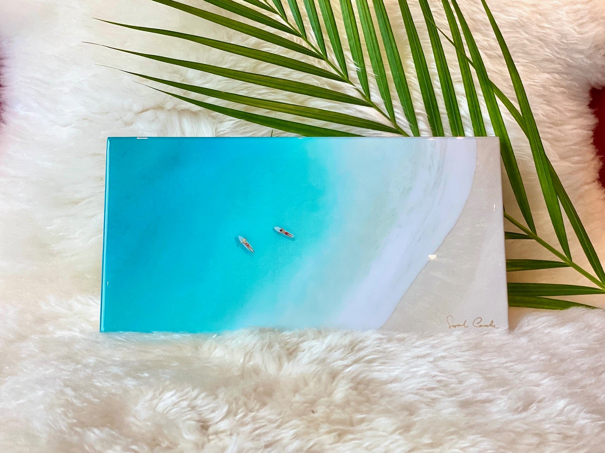 Sarah Caudle（サラ カードル）　アート Sarah Caudle / サラカードル】”Getaway ”Open Edition Resin Art on