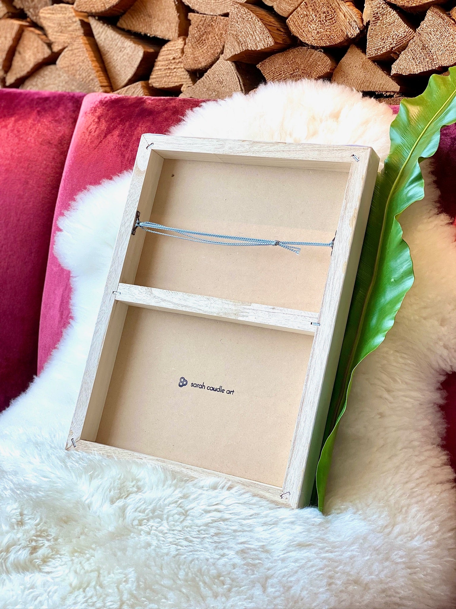 Tina Sarah Caudle（サラ カードル）のアート Sarah Caudle / サラカードル】”Big Beach”Matted Print – Sarah