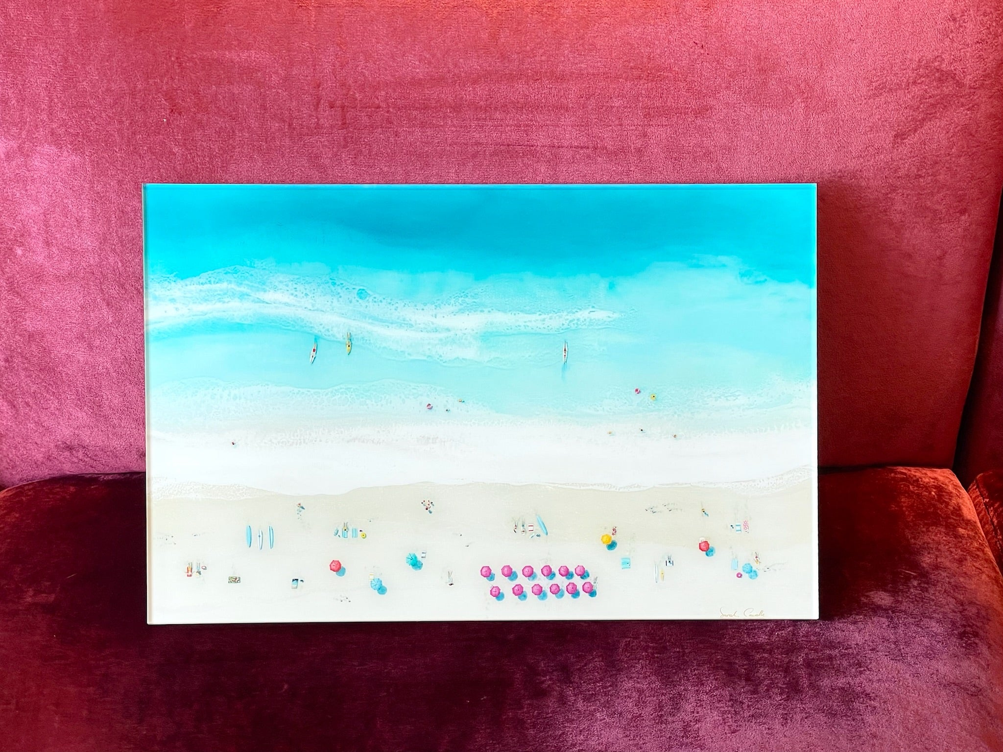 サラカードル　ワイキキビーチ Waikiki Beach