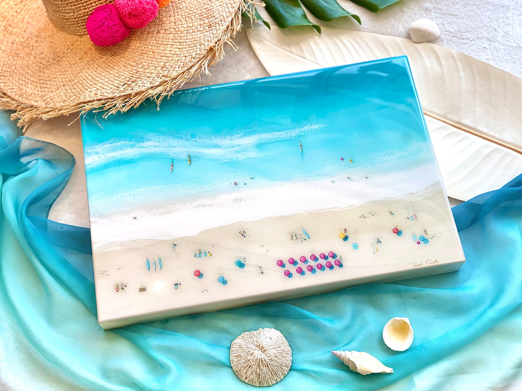 Sarah Caudle / サラカードル】”Waikiki Beach