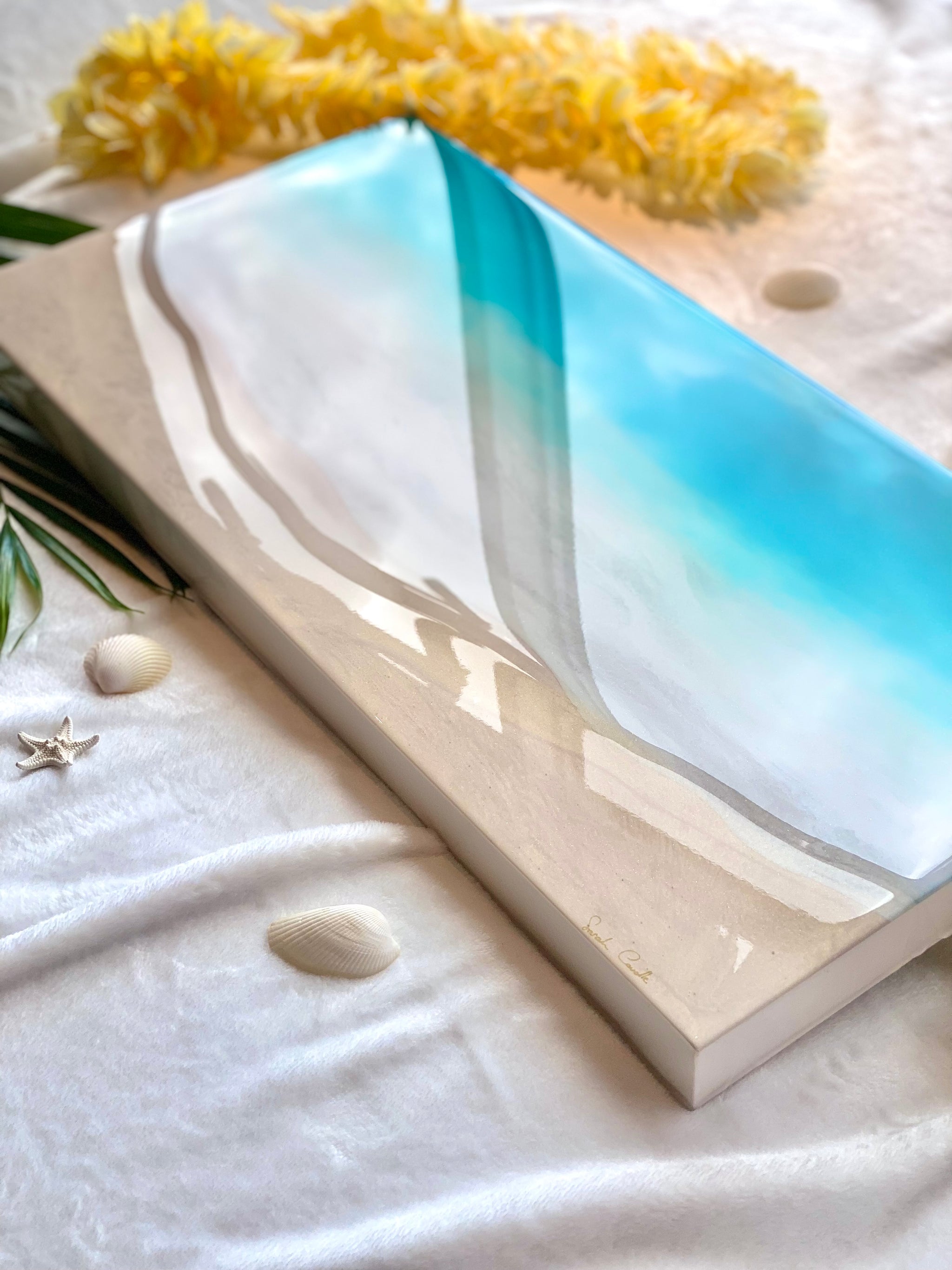 Sarah Caudle / サラカードル】”Kaimana”Open Edition Resin Art on