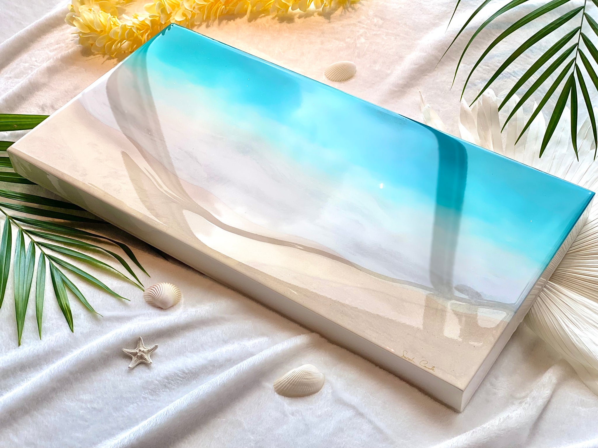 Sarah Caudle / サラカードル】”Kaimana”Open Edition Resin Art on