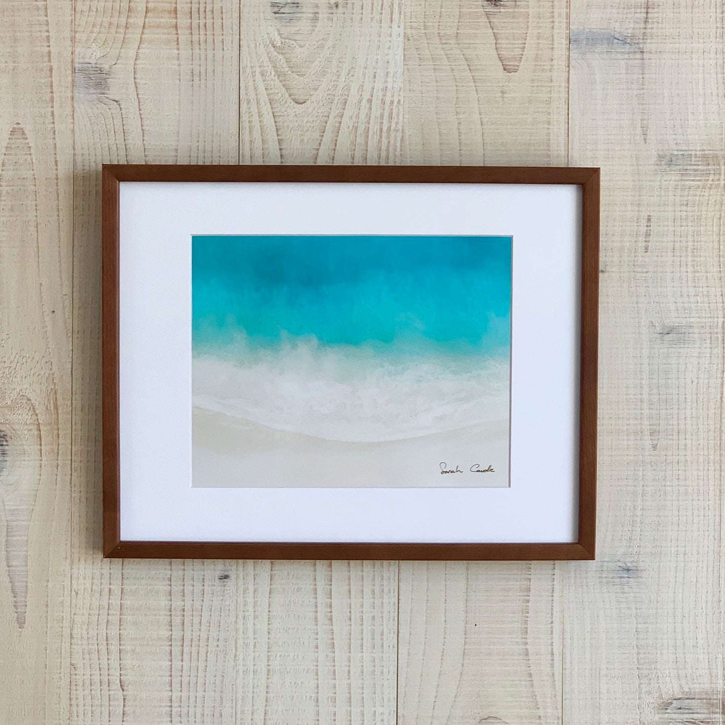 【Sarah Caudle / サラカードル】”Kai'ōlino”Matted Print – Sarah 