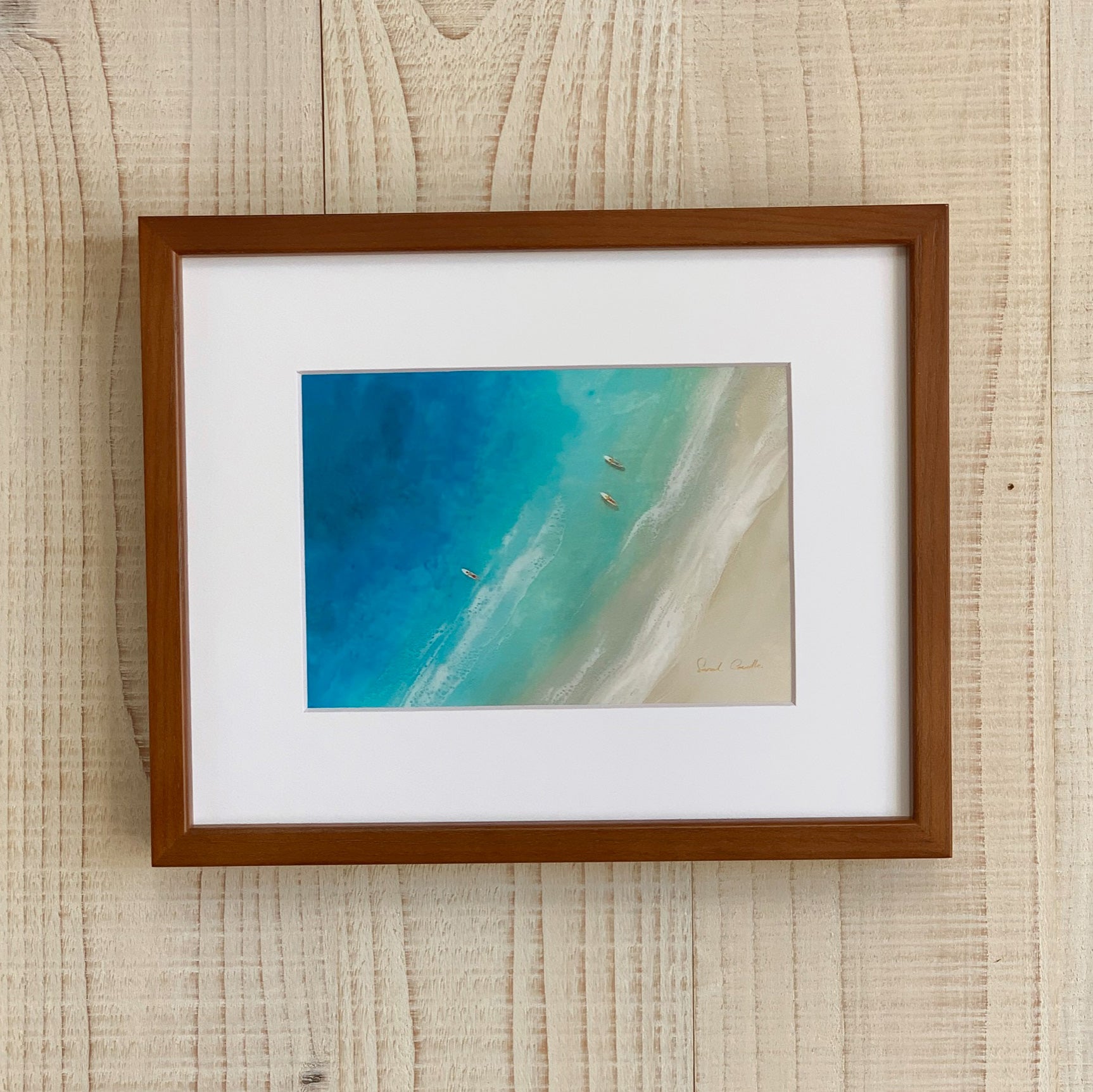 Sarah Caudle / サラカードル】”Surf Life”Matted Prints – Sarah